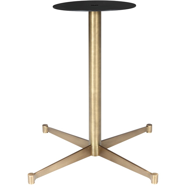 brass table base