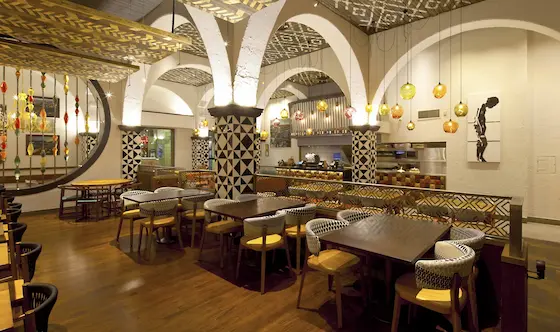 6 Dazzling Hospitality Interiors With Geometric Patterns