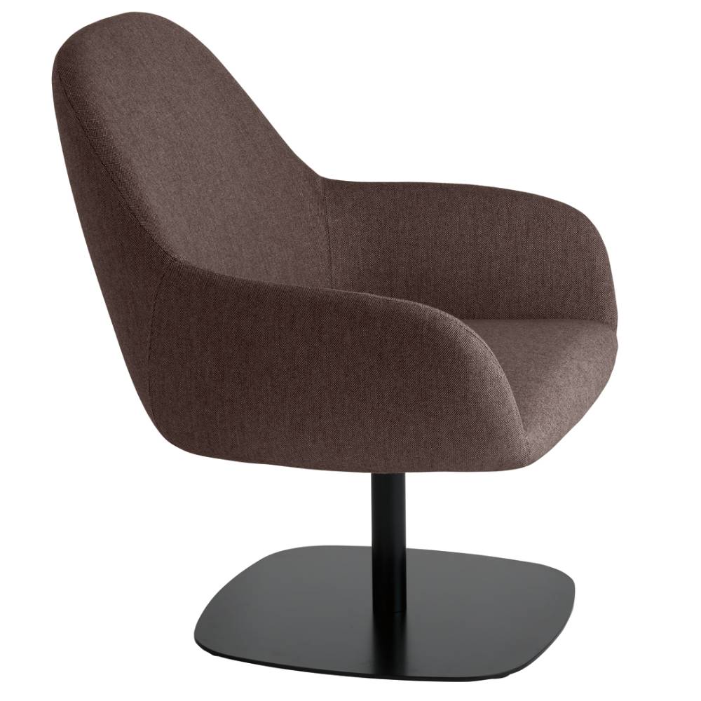 myra pedestal lounge chair 1