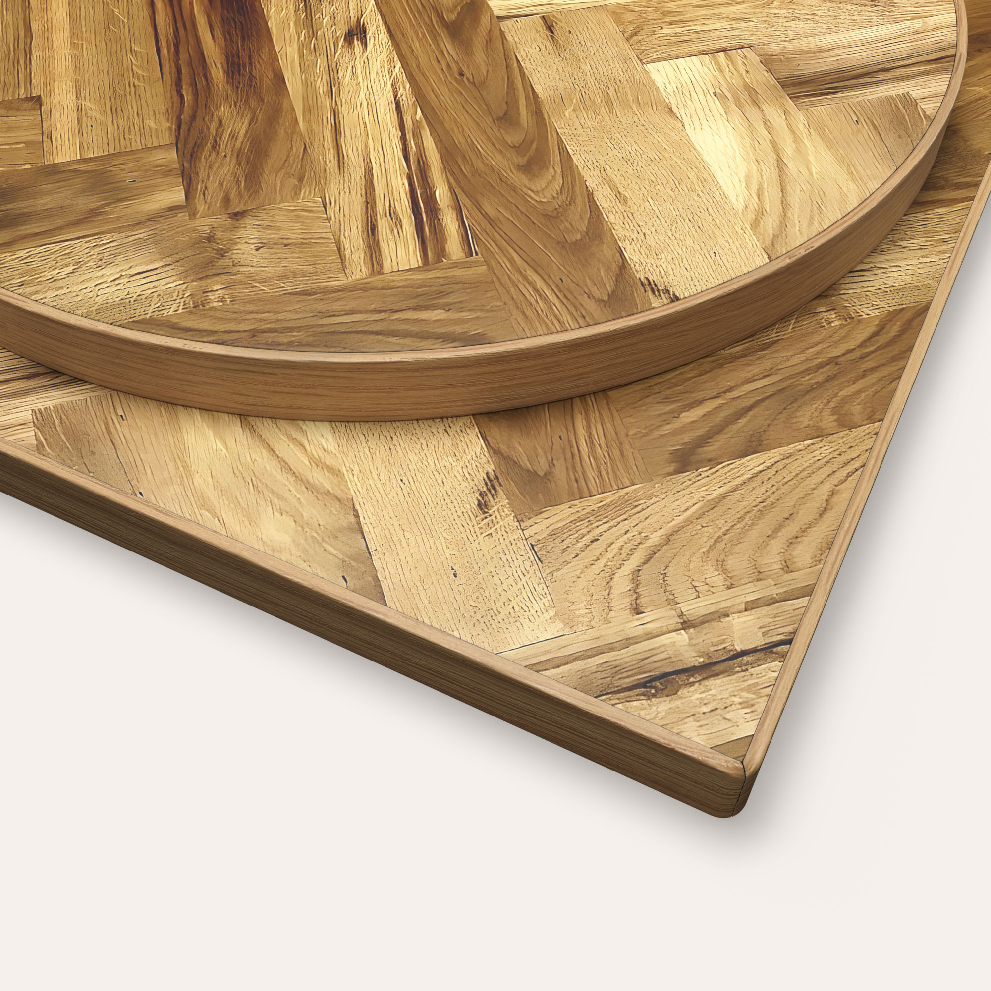 Parquet table outlet top