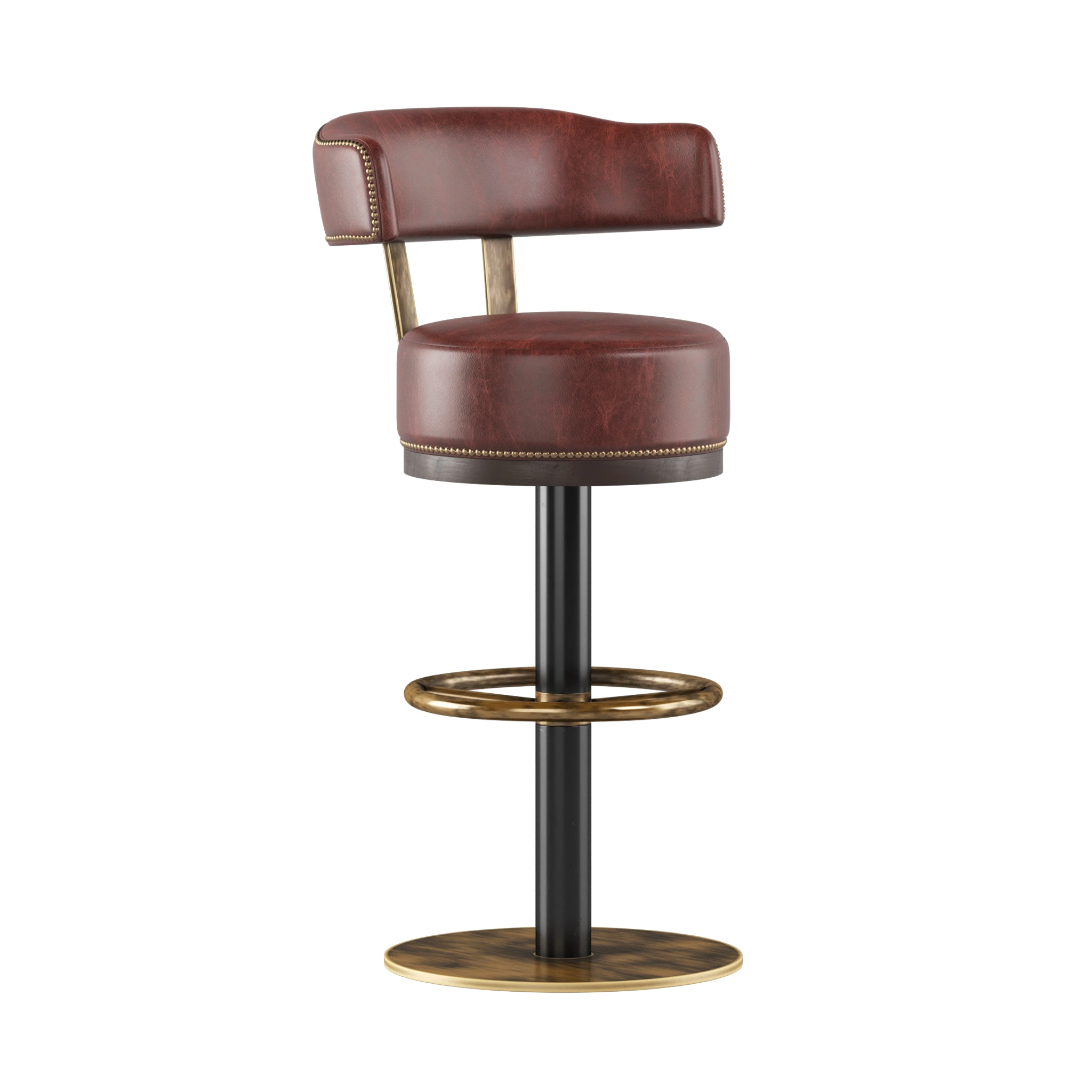 Rhodes Barstool With Backrest Contract Chair Co